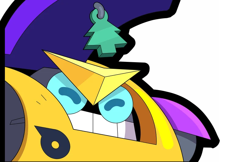 Brawl Stars Fan Kit artwork: Portrait Bolt